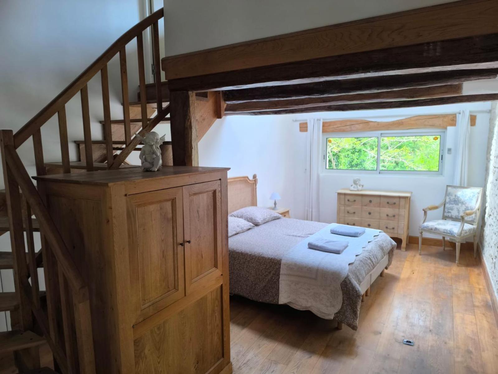 Belle Maison Dans Corps De Ferme - Logement Gabriel Villiers-sous-Grez Buitenkant foto