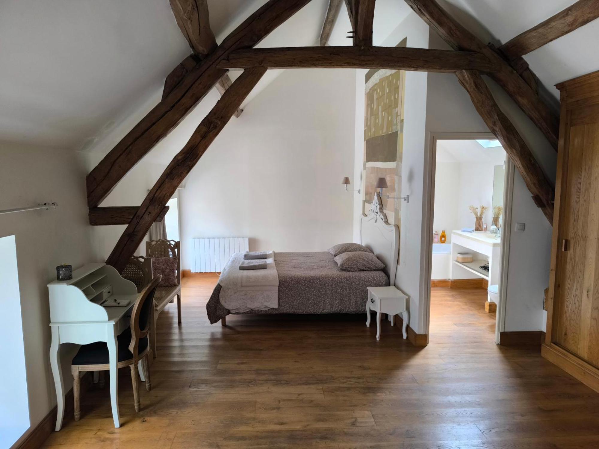 Belle Maison Dans Corps De Ferme - Logement Gabriel Villiers-sous-Grez Buitenkant foto