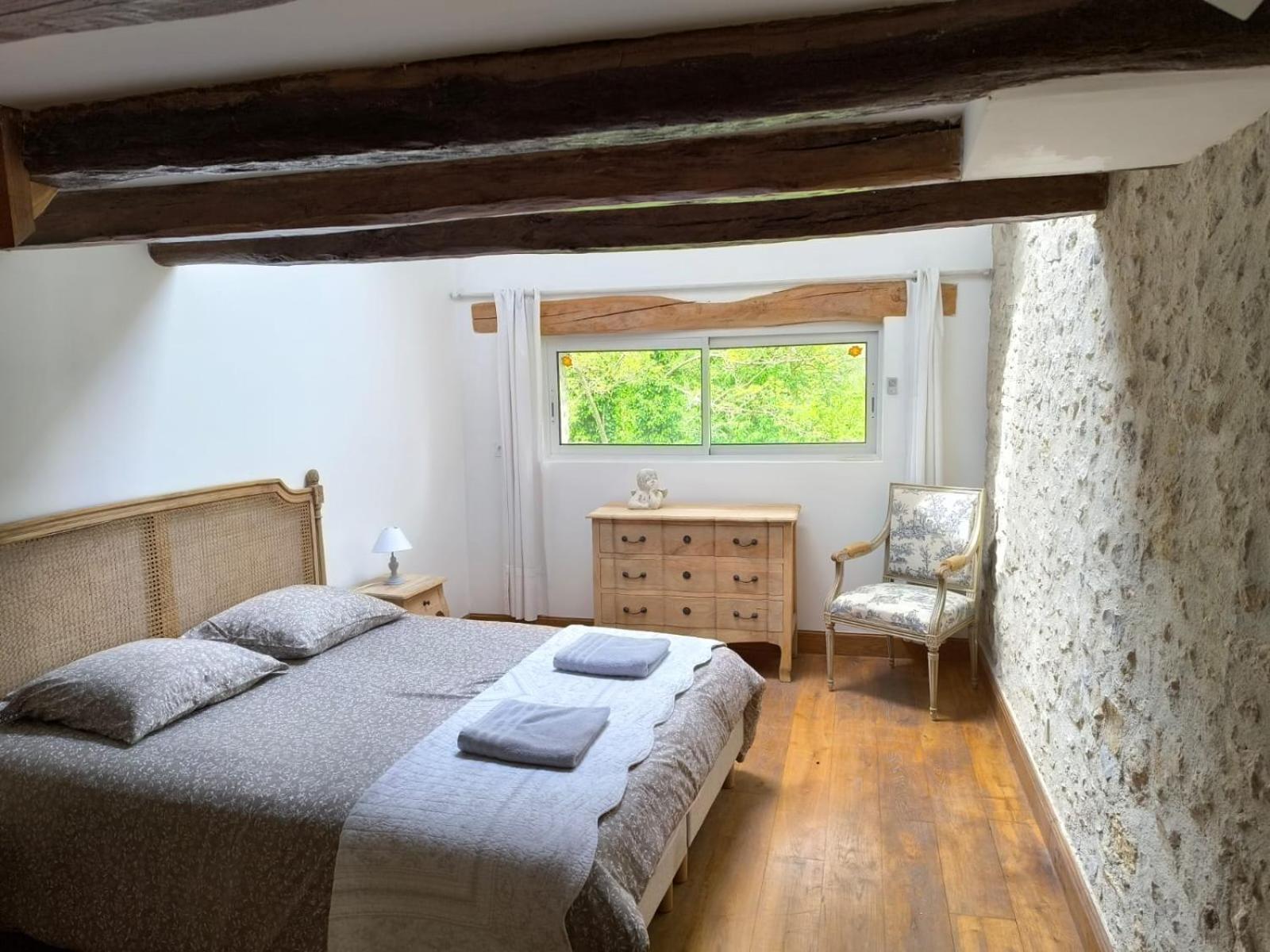 Belle Maison Dans Corps De Ferme - Logement Gabriel Villiers-sous-Grez Buitenkant foto
