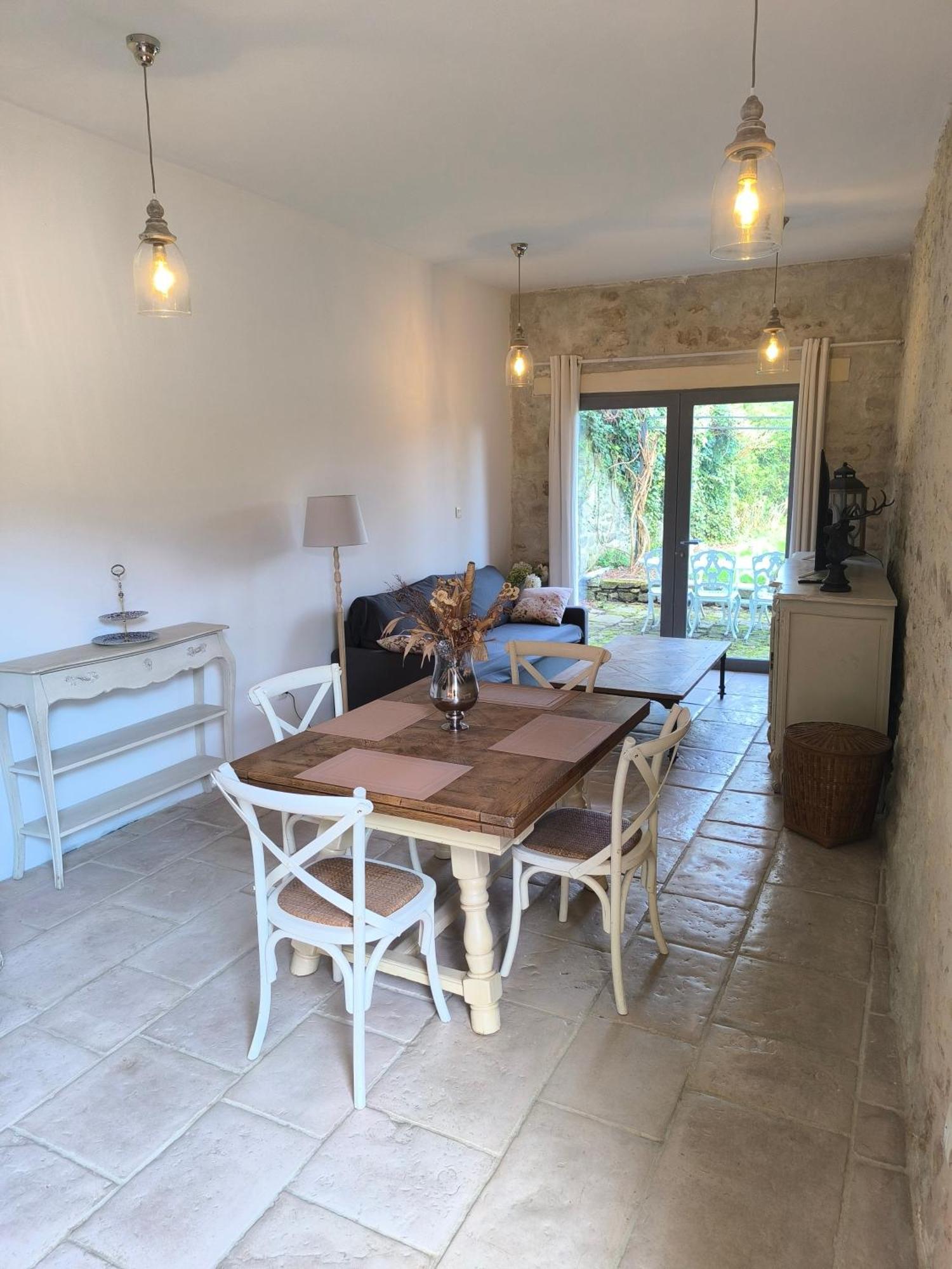 Belle Maison Dans Corps De Ferme - Logement Gabriel Villiers-sous-Grez Buitenkant foto